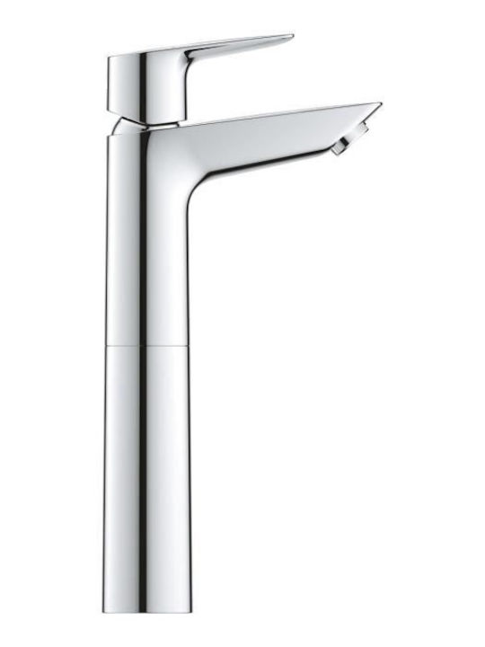 Grohe Start Edge Mixing Sink Faucet Silver