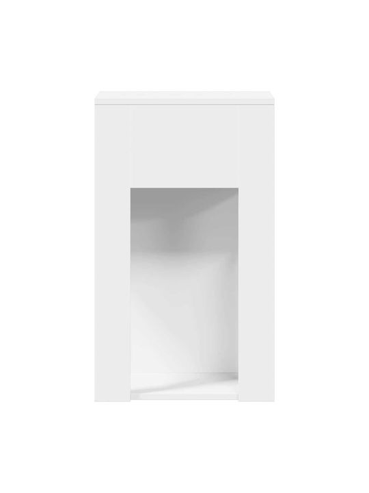 Kabinett Büro White 30x44x74cm