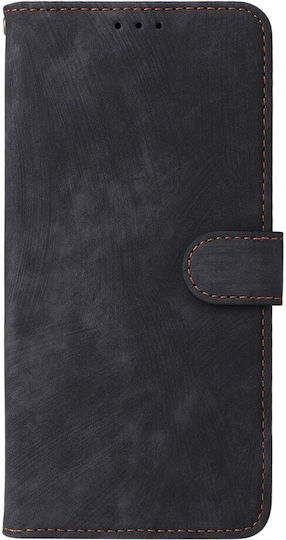 Brush Magnetic Wallet Black (Oppo A80 5G)