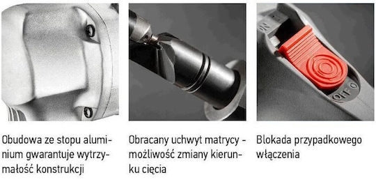Електрически ножици за ламарина 500 W Графит