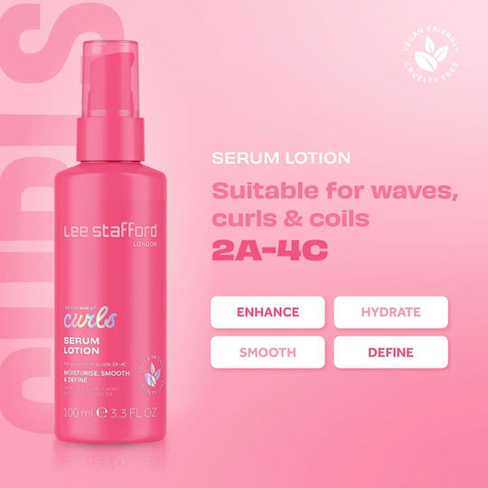 Lee Stafford For The Love Of Curls Conditioner Διατήρησης Χρώματος για Βαμμένα Μαλλιά 100ml