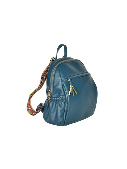 Pepe Moll Damen Tasche Rucksack Hellblau