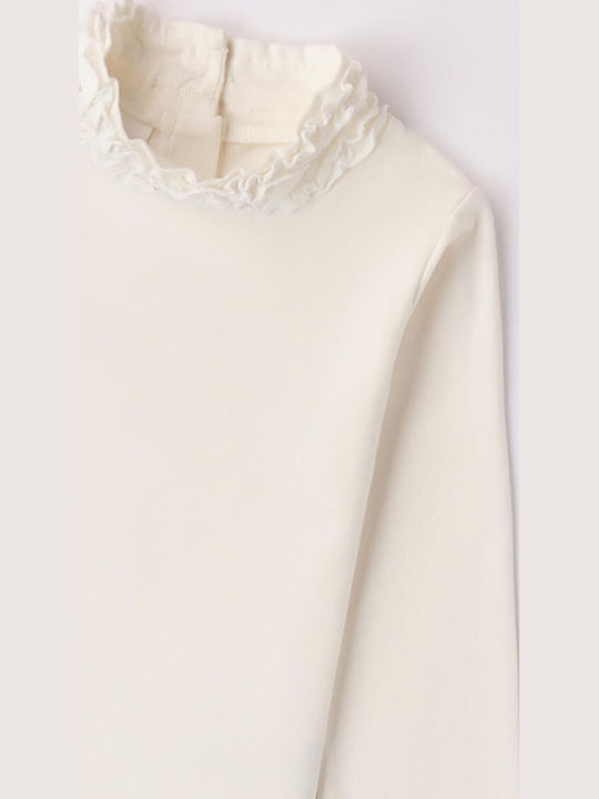Παιδική Μπλούζα Μακρυμάνικη Off White Long