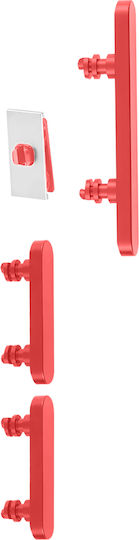 Clappio Power Volume Mute Button Iphone 12 12 Pro Red