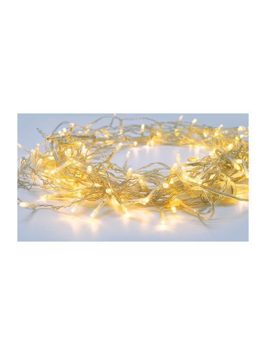 180 Lights LED 5m. Warm White in String 1pcs
