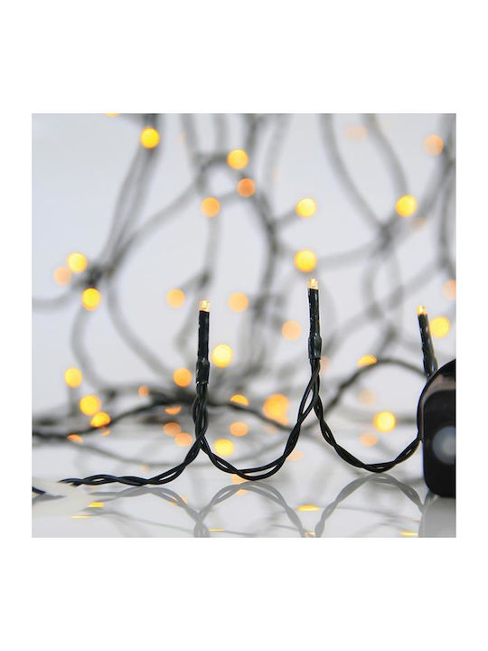 300 Lights LED 15m. Natural White in String 1pcs