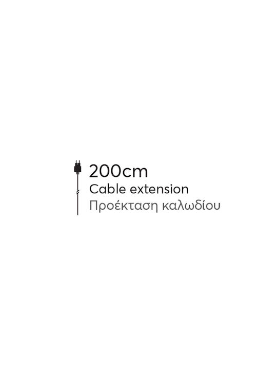 Smd Led Φωτοσωληνα 6m Μονοκαναλη Ηλιακο Πανελ Αισθητηρα Φωτος Θερμο Λευκο Led 20 Led M Προεκταση Παροχης 2m Ip44