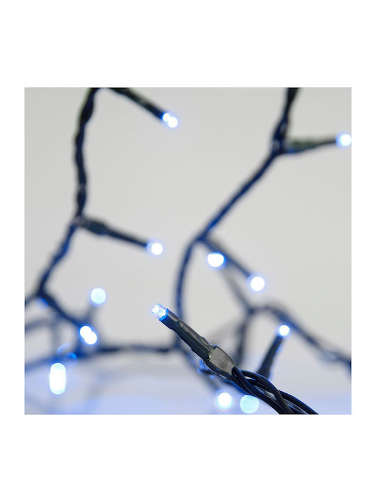 100 Λαμπάκια LED 5μ. Μπλε σε Σειρά