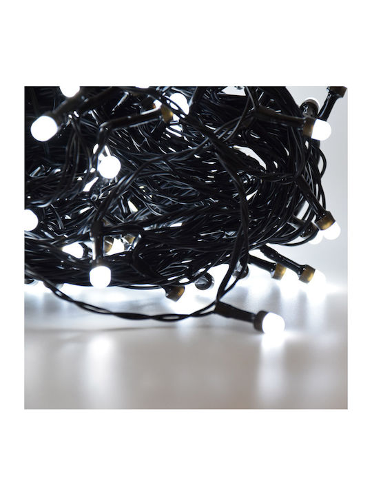 240 Lights LED 27m. Cold White in String 1pcs