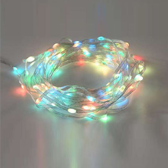 100 Smart Λαμπάκια LED 10μ. RGB USB σε Σειρά