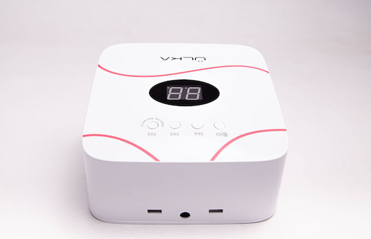 Ulka Nageltrockner LED Batteriebetrieben 48W Weiß