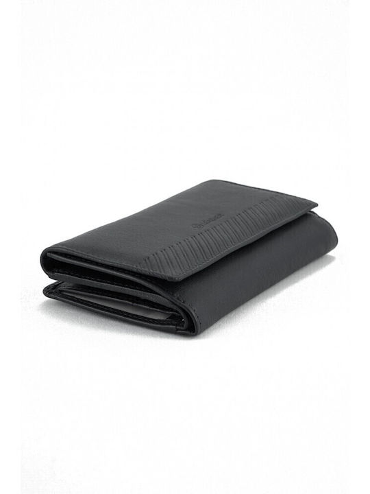 Large Leather Women's Wallet Classic Black