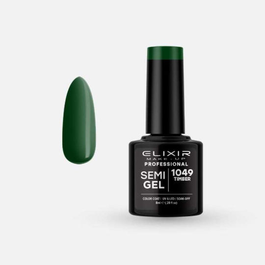Elixir Semi Gel Semipermanent Lac de Unghii 1049 Timber 8ml 1buc