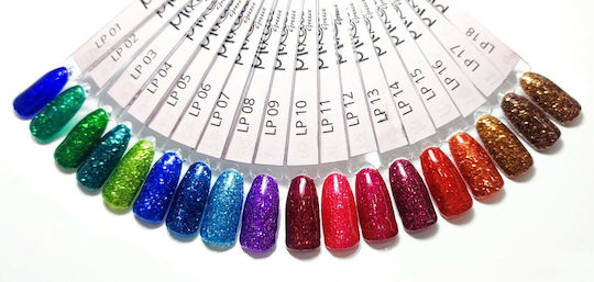 Mixcoco Ημιμόνιμο Βερνίκι Νυχιών 007 με Glitter 15ml