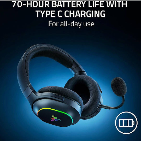 Razer Barracuda X Chroma Wireless Over Ear Gaming Headset with Connection Bluetooth / USB