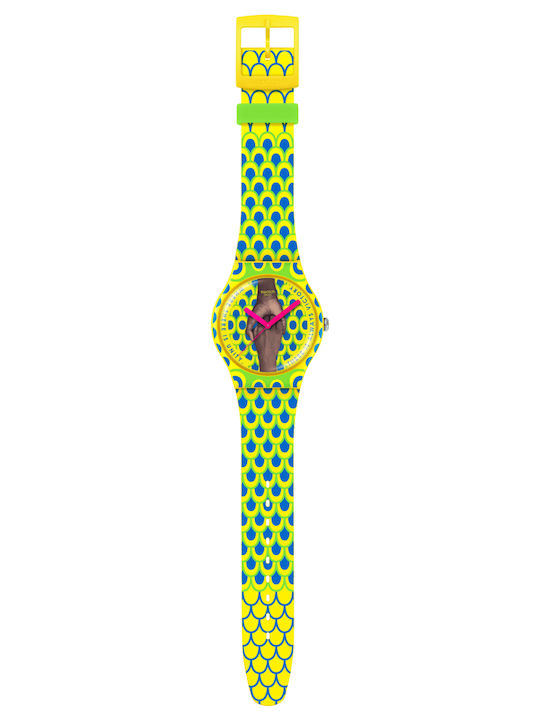 Swatch Swatch Women's Watch with Rubber Strap