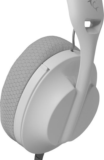 White Shark GH-2440 Over Ear Gaming Headset with Connection 3.5mm White