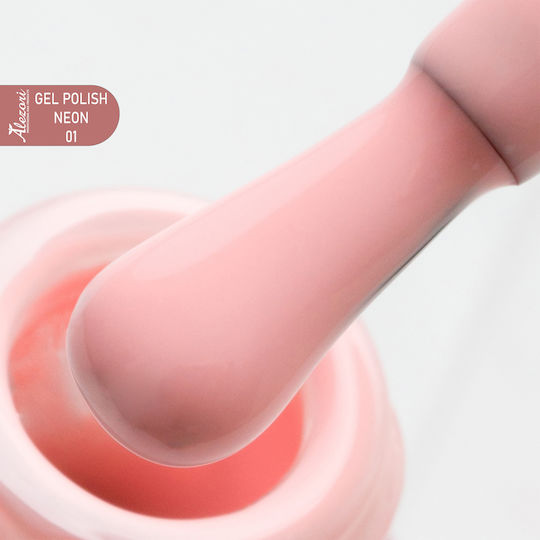 Alezori Classic Хибриден Лак за Нокти Baby Coral Neon 116 15мл 1бр
