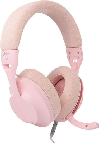 White Shark GH-2440 Über Ohr Gaming-Headset mit Verbindung 3,5mm Rosa
