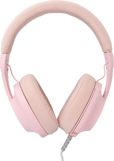 White Shark GH-2440 Über Ohr Gaming-Headset mit Verbindung 3,5mm Rosa