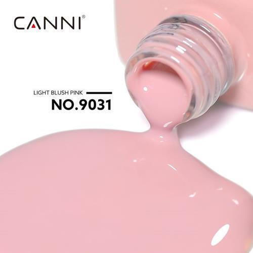 Canni Light Semipermanent Lac de Unghii Light Blush Pink 9031 9ml 1buc