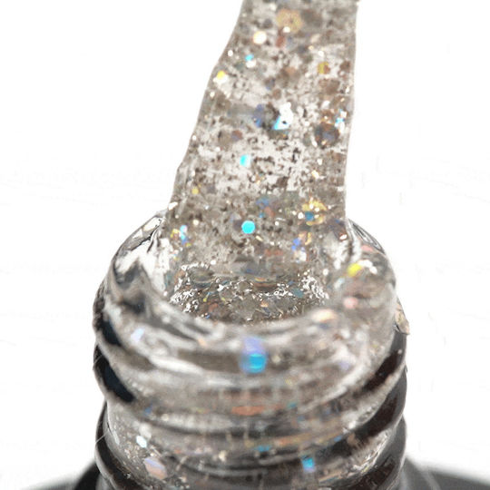 Activeshop Halb-permanenter Nagellack G02 mit Glitter 5gr 1Stück