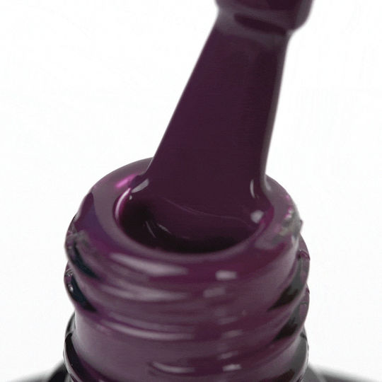 Activeshop Semi-Permanent Nail Polish Purple 411 5gr 1pcs