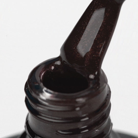 Activeshop Ημιμόνιμο Βερνίκι Νυχιών Brown 808 5gr