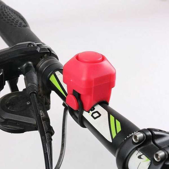 A-08 Electric Bicycle Horn Red