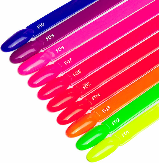 Activeshop Semi-Permanent Nail Polish F10 5gr 1pcs