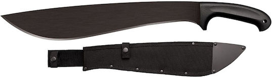 Cold Steel Jungle Machete Black with Blade made of Steel in Sheath