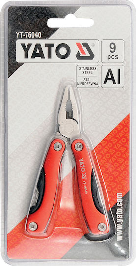 Yato Multitool Roșu Cu Husă