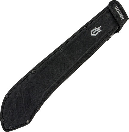 MFH Camping Machete Ματσέτα Μαύρη σε Θήκη
