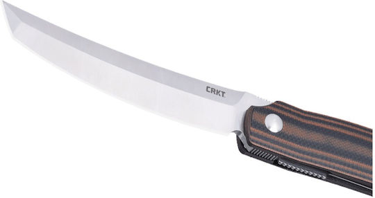 Columbia River Knives Lock Taschenmesser mit Verriegelungsmechanismus Braun