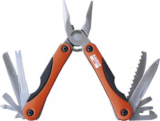 Bahco 18 Tools Πολυεργαλείο Πορτοκαλί σε Θήκη