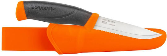 Morakniv Morakniv Begleiter F Gezacktes Messer Orange In Scheide