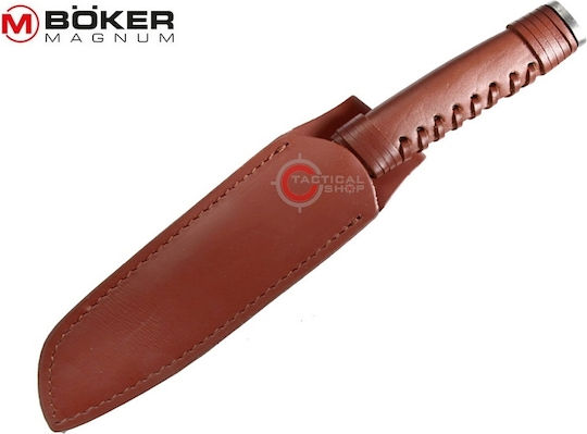 Boker Magnum Survivor Μαχαίρι Καφέ σε Θήκη