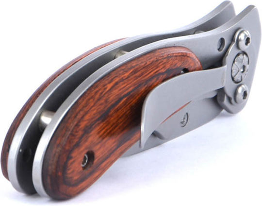 Flaminaire Paris Pocket Knife Brown in Sheath