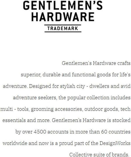 Gentlemen's Hardware Πολυεργαλείο Γκρι