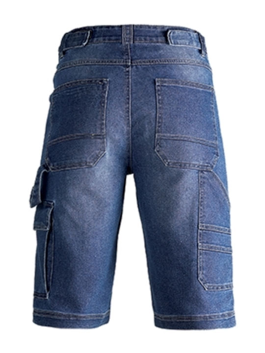 Kapriol Arbeitsshorts Jeans Blau