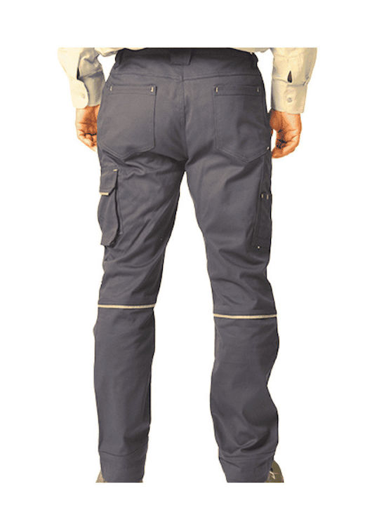 Ergo Shark Reflective Work Trousers Gray