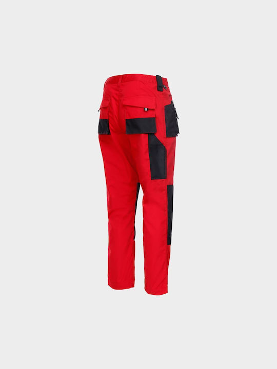 Stenso Emerton Work Trousers Red