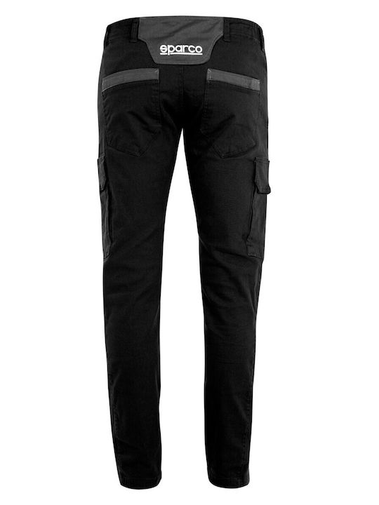 Sparco Boston Tech Arbeitshose Schwarz