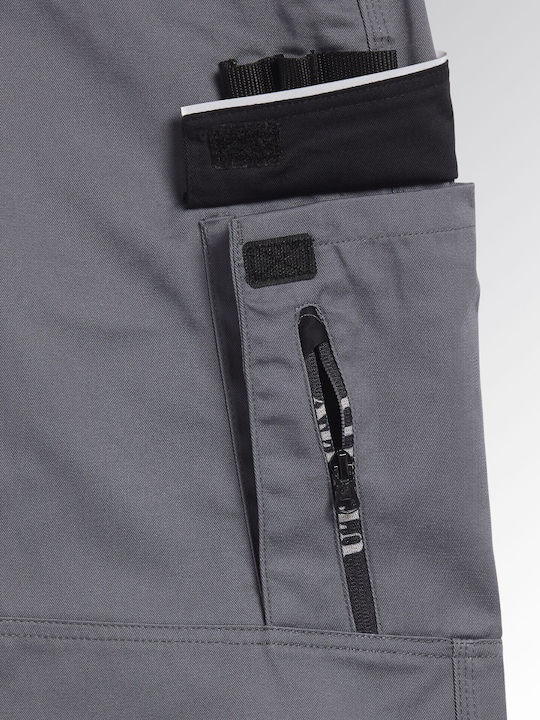 Utility Diadora Reflektierend Arbeitsshorts Gray