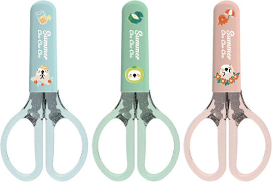 M&G Children's Scissors for Crafts with Plastic Blade Turquoise 1pcs
