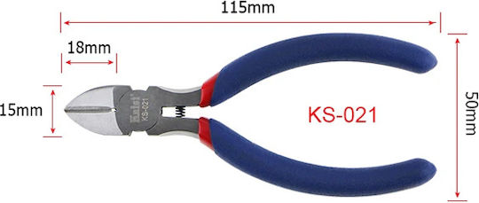 Kaisi Πλαγιοκόφτης Ηλεκτρολόγου Μήκους 115mm
