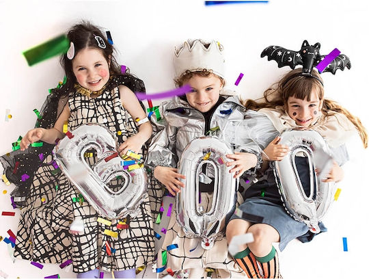Μπαλόνι Halloween Foil Μαύρο 13εκ.