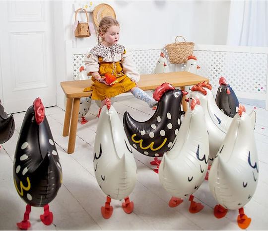 Balloon Foil Jumbo Beige Little hen 60cm