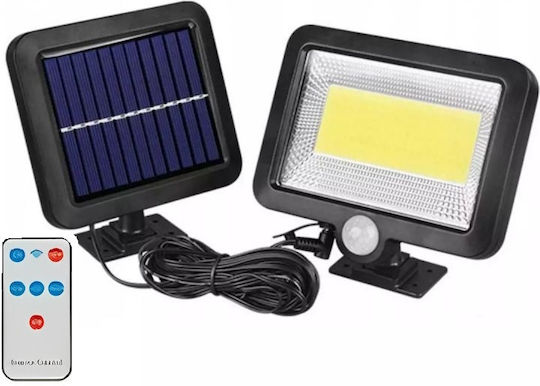Factory Lampă Solară Stradală 12W 960lm Alb Rece 6000K cu Senzor de Mișcare, Fotocelulă și Telecomandă IP65 9.6bucx12.4bucx4.8buccm