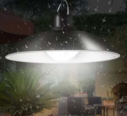 Factory XF-707 Hanging Solar Light Cold White with Remote Control 18cmx18cmx10cmcm